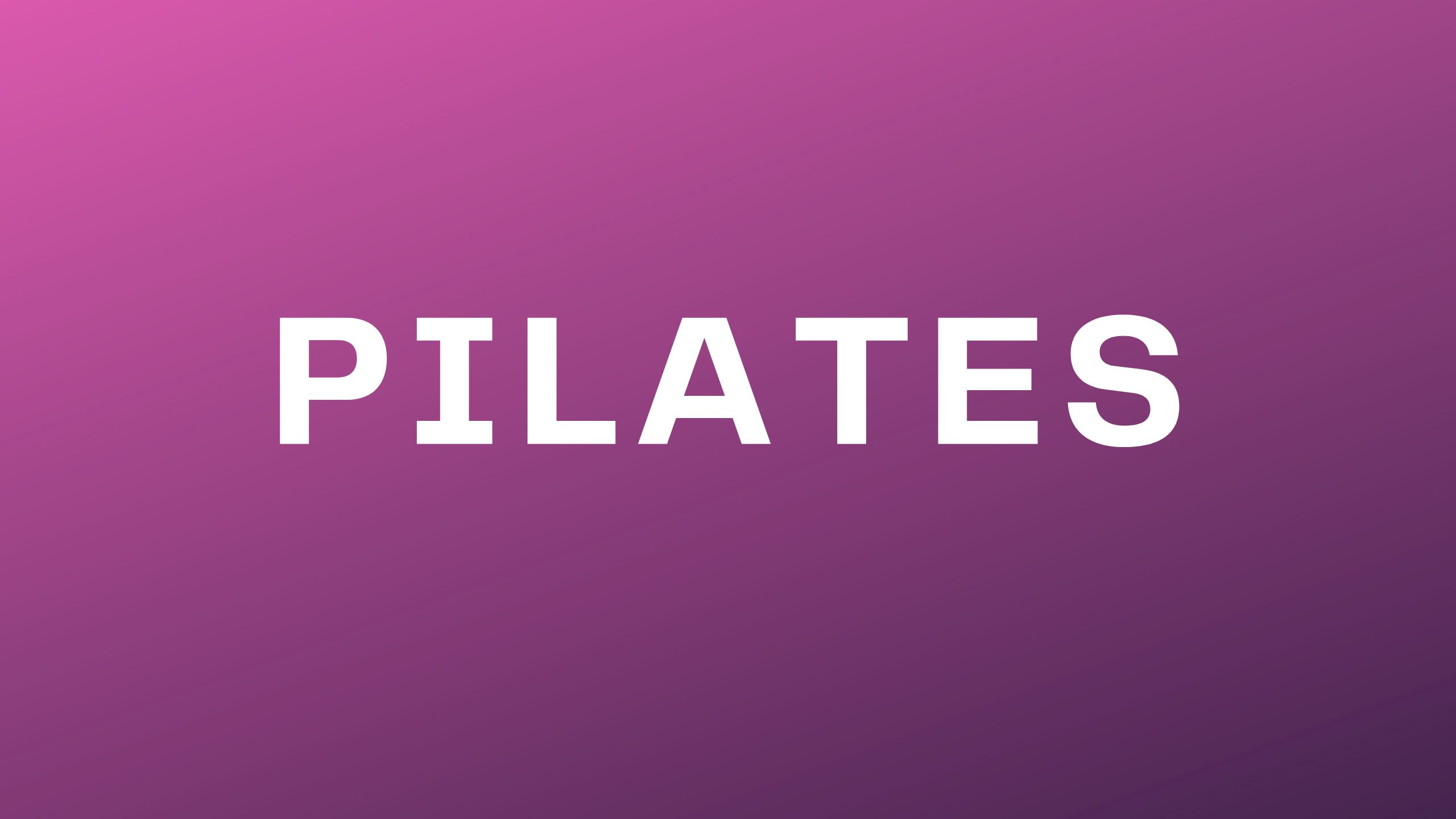 PILATES 2 (čtvrtek)