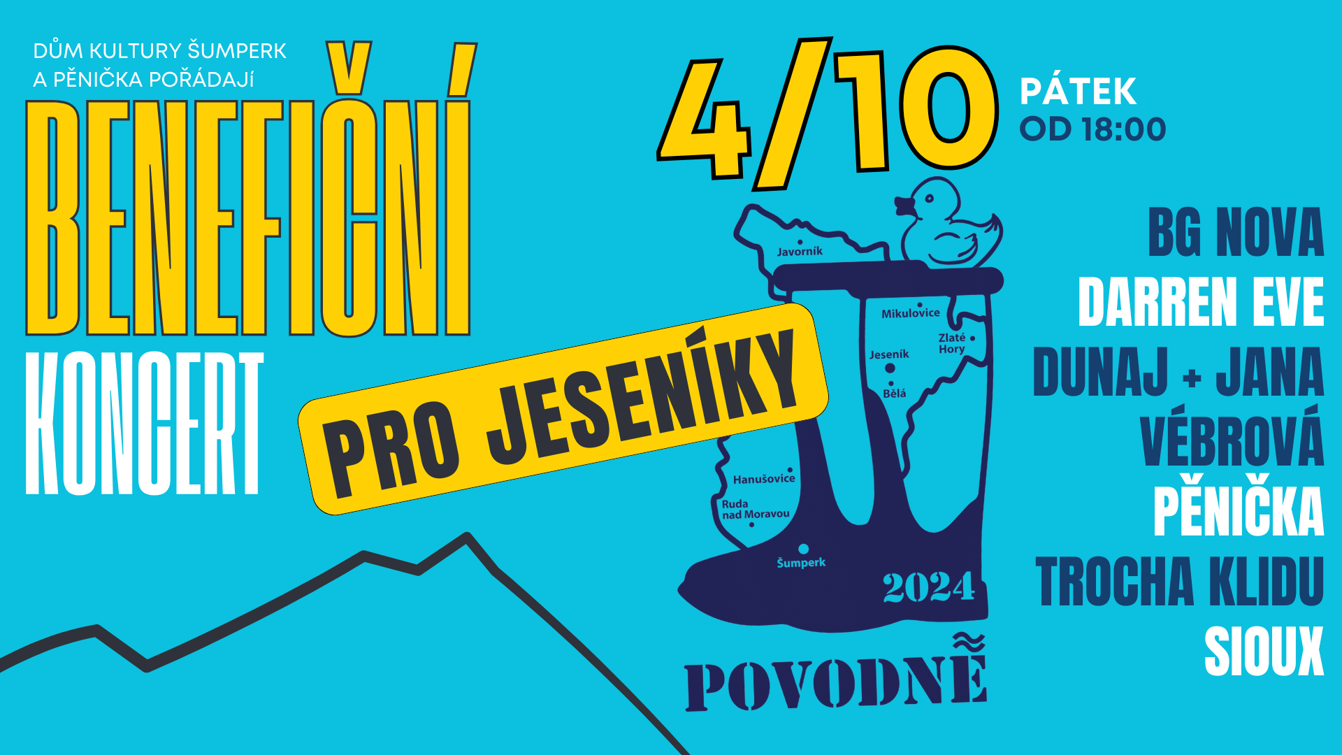 BENEFIČNÍ KONCERT PRO JESENÍKY