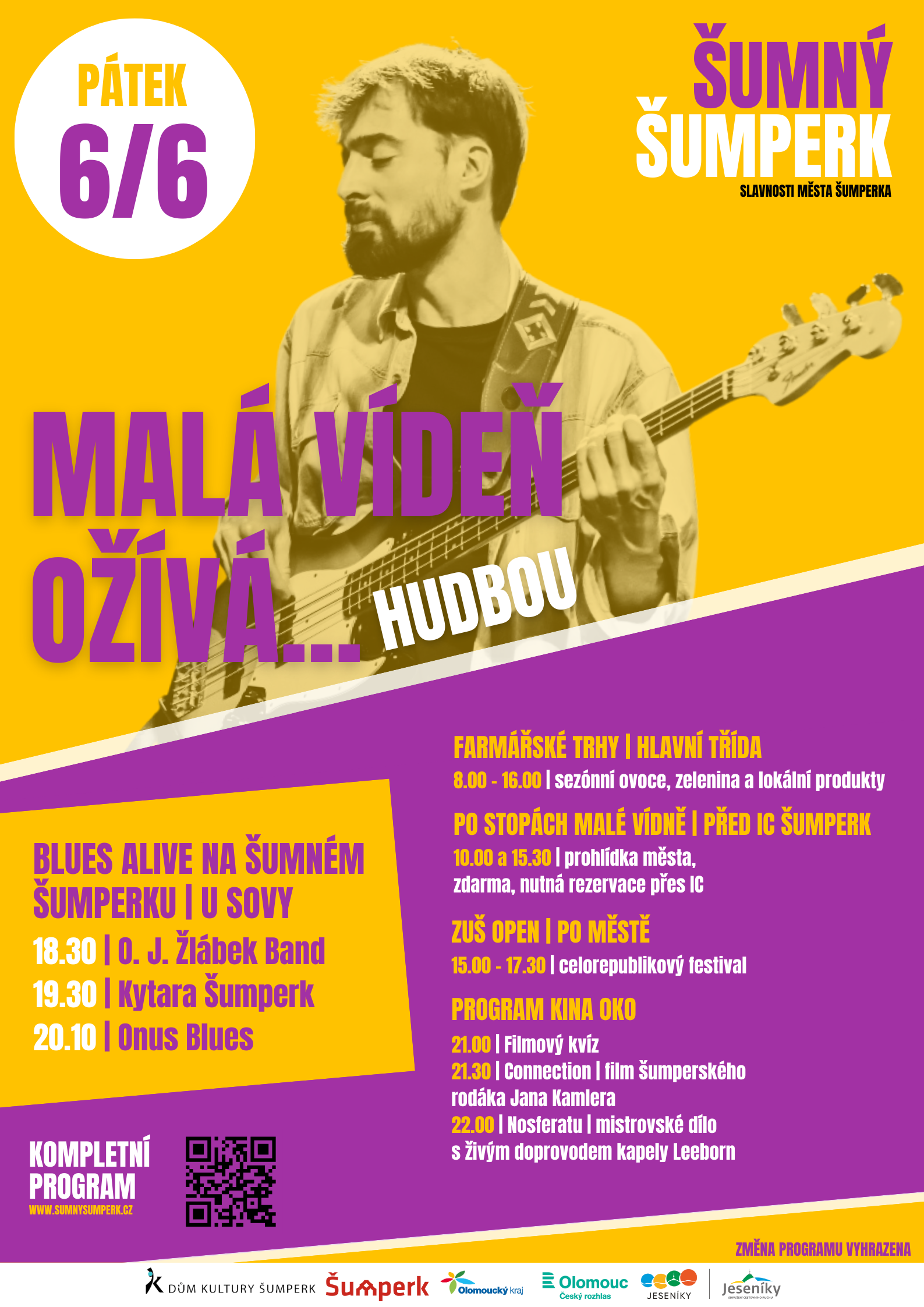ŠUMNÝ ŠUMPERK - MALÁ VÍDEŇ OŽÍVÁ