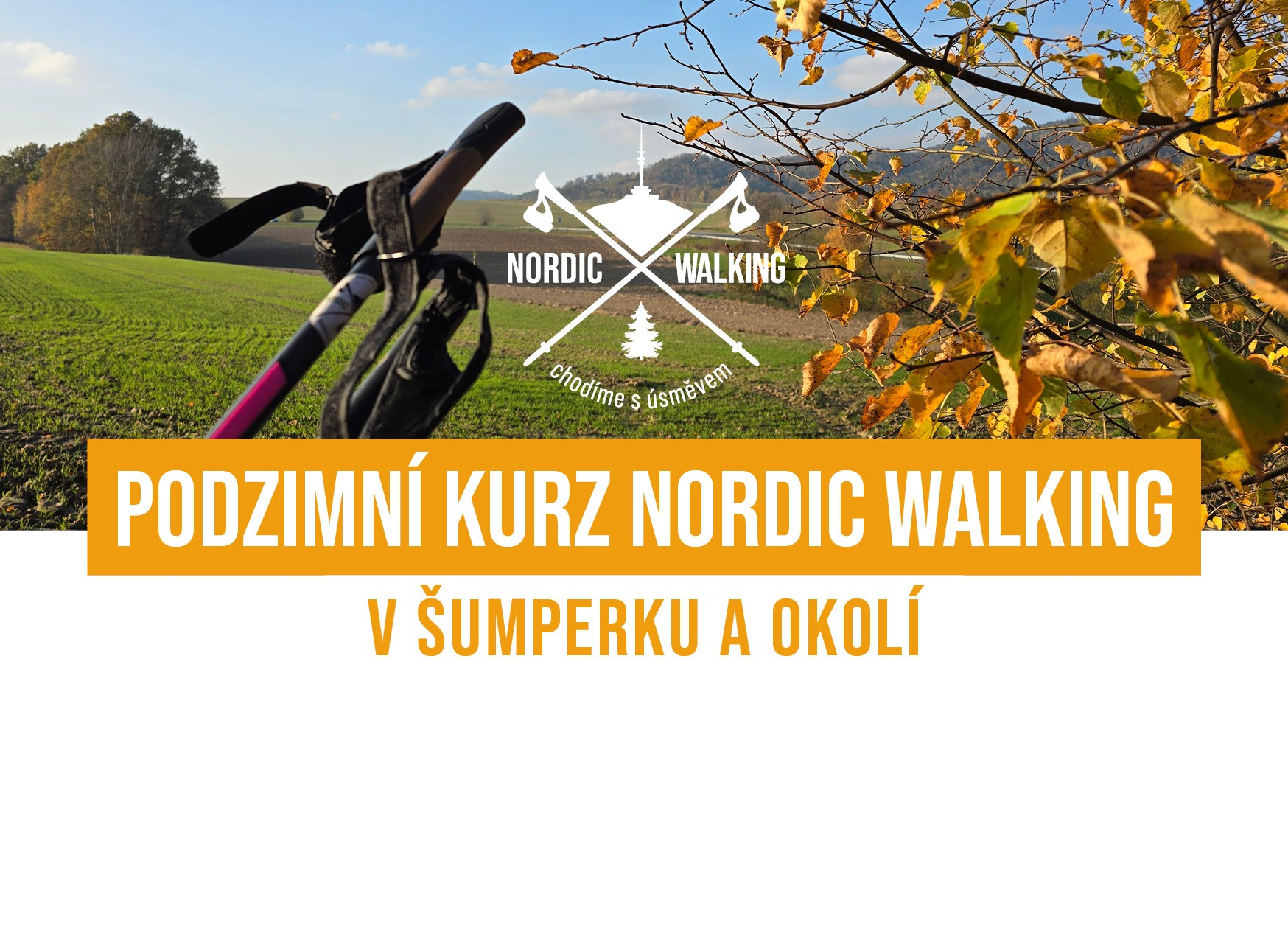 PODZIMNÍ KURZ NORDIC WALKING | ŠUMPERK A OKOLÍ
