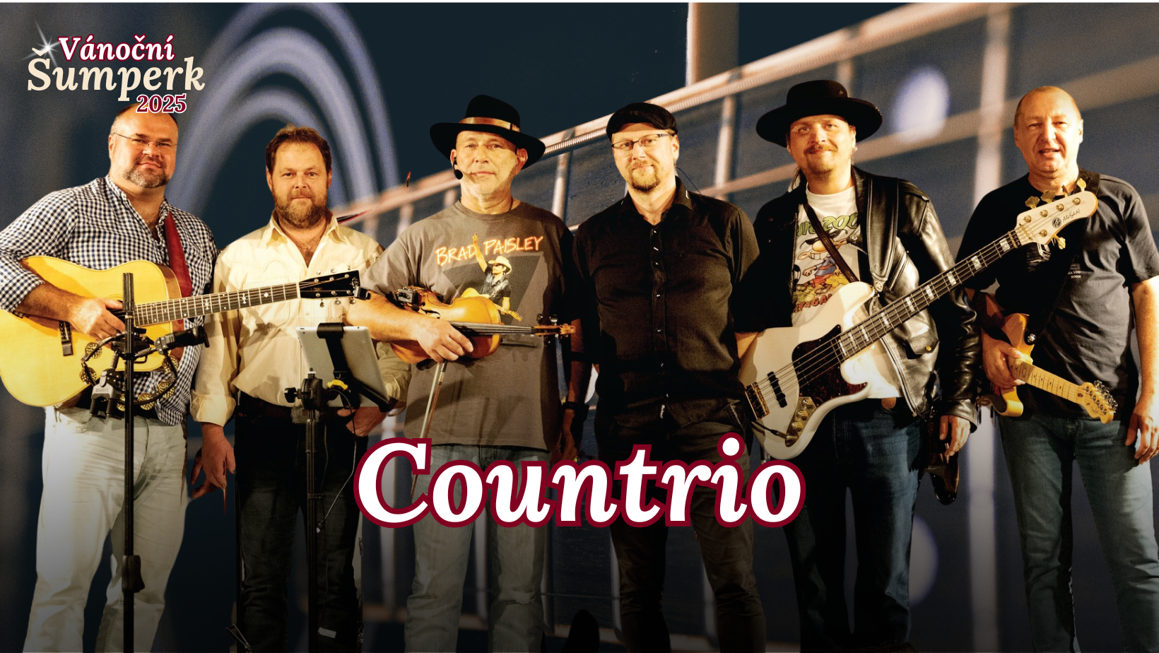 VÁNOČNÍ ŠUMPERK 2025 | COUNTRIO