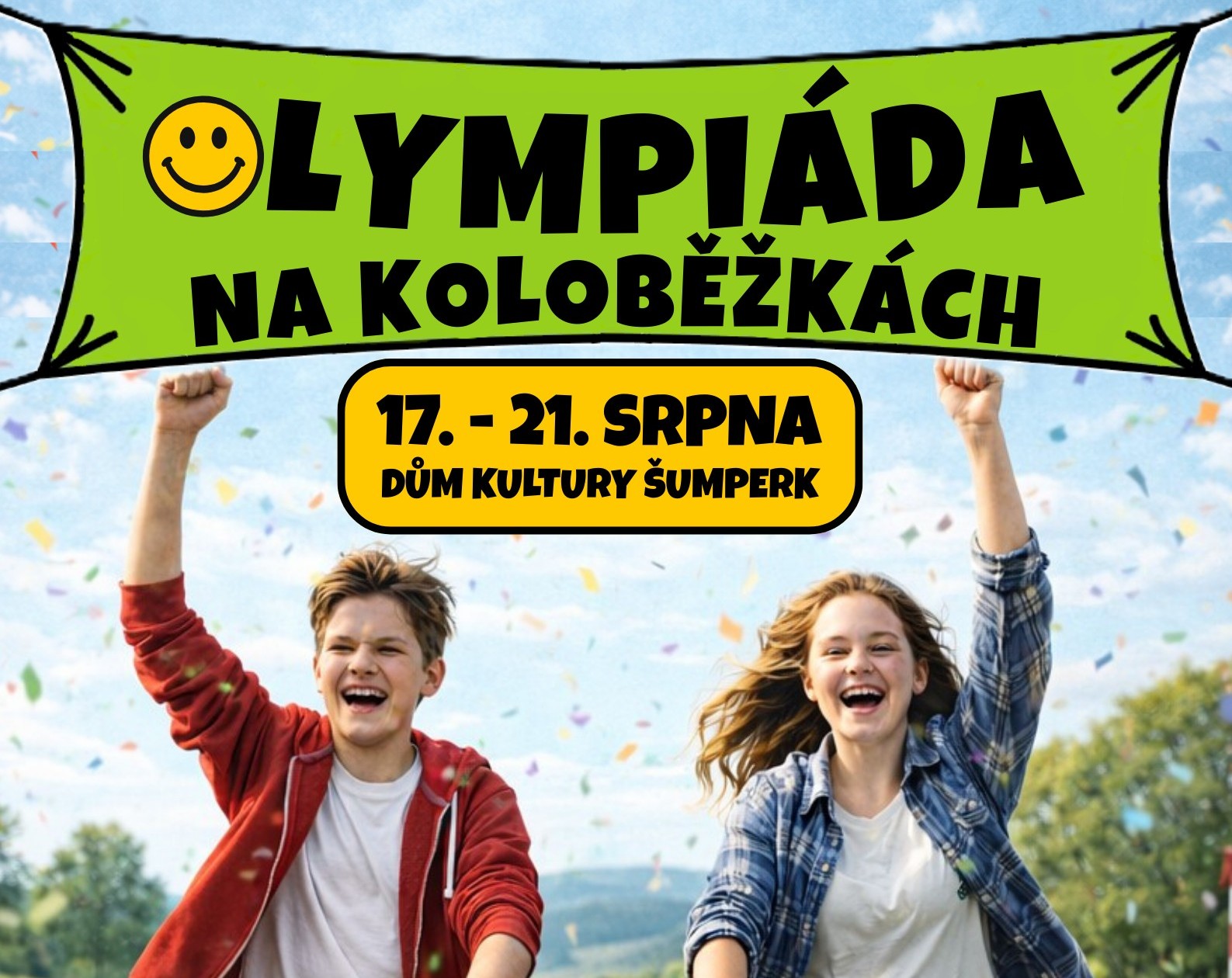 OLYMPIÁDA NA KOLOBĚŽKÁCH - příměstský tábor
