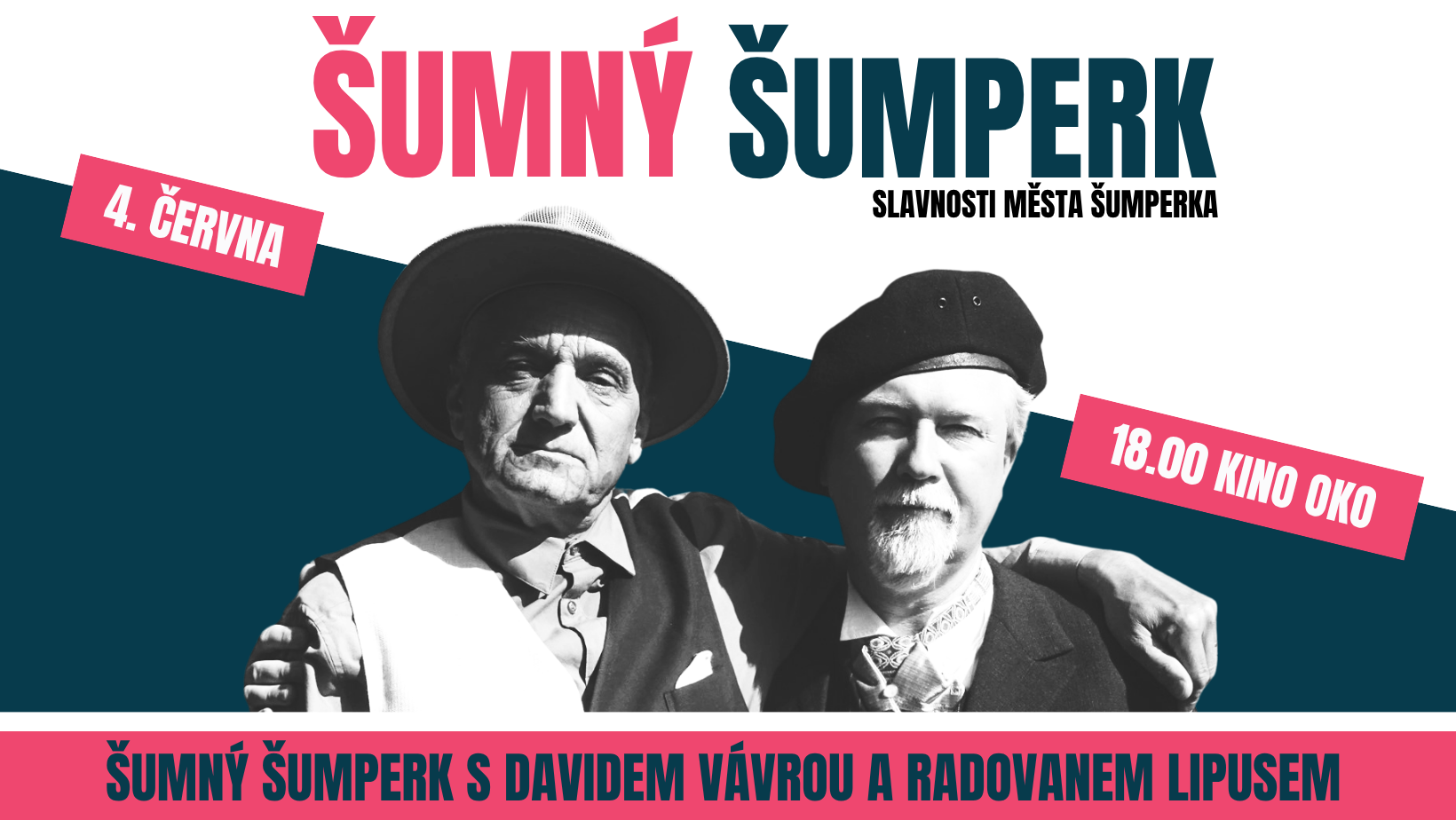 ŠUMNÝ ŠUMPERK s Davidem Vávrou a Radovanem Lipusem