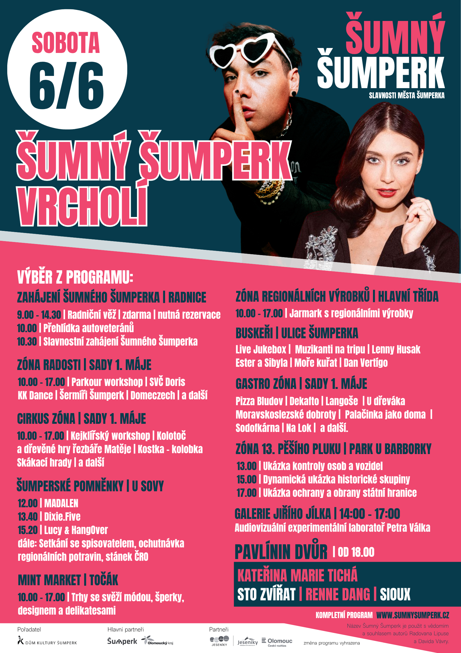 ŠUMNÝ ŠUMPERK VRCHOLÍ