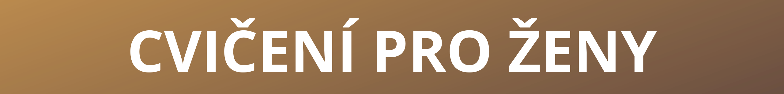 CVIČENÍ PRO ŽENY 2